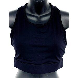 Fabletics Trinity High-Impact Sports Bra Size Medium M Black Women Athletic New
